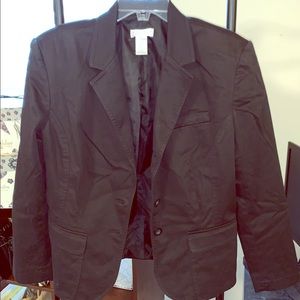 Stretch black blazer